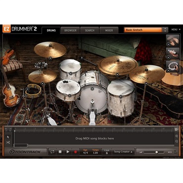 TOONTRACK 【トゥーントラックドラム系スーパーセール！】EZX INDIE FOLK(オンライン納品)(2時間以内に納品) 画像1