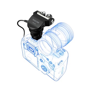 TASCAM TM-2X (デジタル一眼レフ用X-Y方式ステレオマイク) 画像9