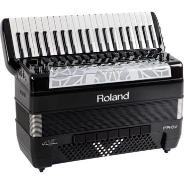 Roland FR-8X BK ローランド ピアノ式 Vアコーディオン 41鍵盤 120ベース 電子アコーディオン 大型 ブラック 画像1