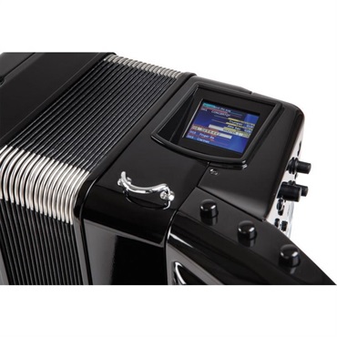 Roland (ボタンアコーディオン奏者育成応援！完全台数限定・高品質モニターヘッドホン付き！)FR-8XB BK ローランド ボタン式 Vアコーディオン 92 ボタン 120ベース 電子 クロマチックアコーディオン 大型 ブラック 画像4