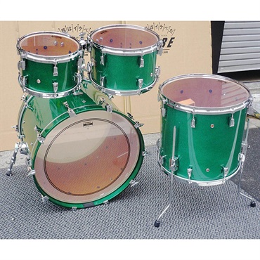 YAMAHA Absolute Hybrid Maple 4pc Drum Set [AMP6F3 ＋ AMB2216 / カラー：ジェイドグリーンスパークル（JGS）]  【お取り寄せ品】 画像1