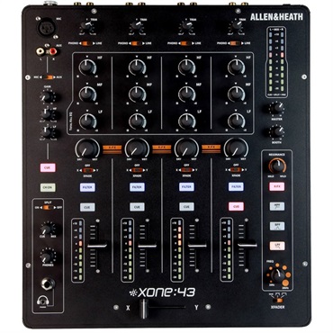 ALLEN&HEATH XONE:43 【4ch DJミキサー】(アレンアンドヒース) 画像2