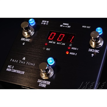 Free The Tone MC-3 [MIDI CONTROLLER] 画像2