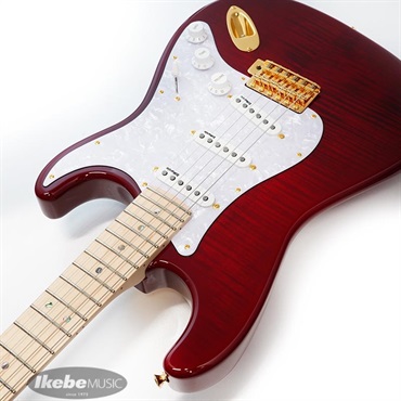 Fender (Japan Exclusive Series) Ritchie Kotzen Strat SSS (Transparent Red Burst) 画像5
