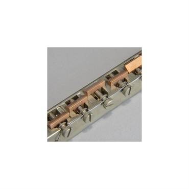 Montreux Retrovibe Parts Series ABR-1 style Bridge wired with Unplated Brass saddles relic [8741] 画像1