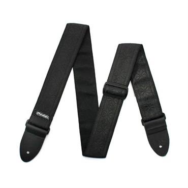 Dunlop (Jim Dunlop) Jacquard Straps Fillmore Double Black D67-02BK 画像1