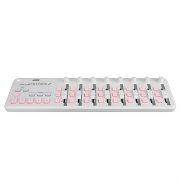 KORG nano KONTROL 2 White (ナノコントロール)(フェーダーコントローラー) 画像1