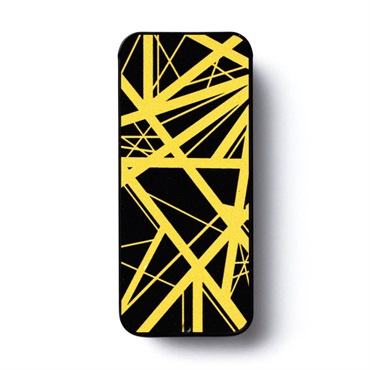 Dunlop (Jim Dunlop) EDDIE VAN HALEN GUITAR PICK & TINS (EVHPT04 Black With Yellow Stripe) 画像2