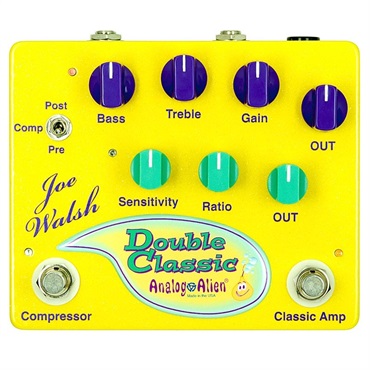 Analog Alien 【夏先取り大特価セール】【WEB限定在庫処分セール】 Joe Walsh Double Classic （アナログ エイリアン コンプレッサー オーバードライブ） 画像1