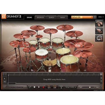TOONTRACK 【トゥーントラックドラム系スーパーセール！】EZX PROGRESSIVE(オンライン納品)(2時間以内に納品) 画像1