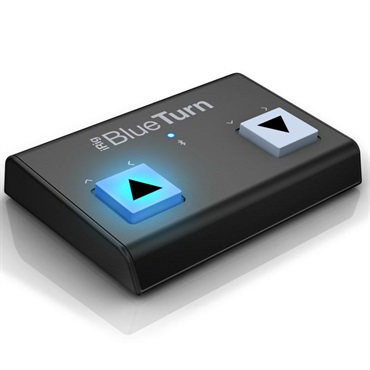 IK Multimedia iRig BlueTurn (アイケーマルチメディア)(Bluetooth対応ワイヤレス・フットスイッチ)(譜めくり) 画像1