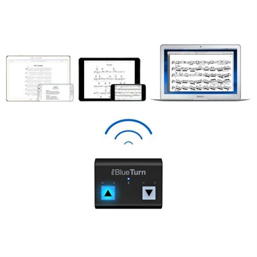 IK Multimedia iRig BlueTurn (アイケーマルチメディア)(Bluetooth対応ワイヤレス・フットスイッチ)(譜めくり) 画像3