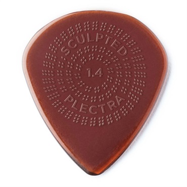 Dunlop (Jim Dunlop) Primetone Sculpted Plectra PICK With Grip (1.4mm) [Jazz III XL 520P140] ×3枚セット 画像1