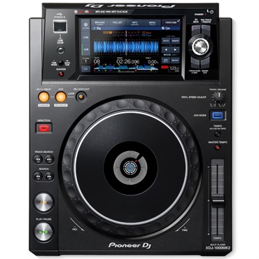 Pioneer DJ XDJ-1000MK2 【※CDドライブは非搭載】【USBメモリースティック対応DJプレイヤー】【FLAC/Apple Losslessの再生に対応】(パイオニアディージェー) 画像1