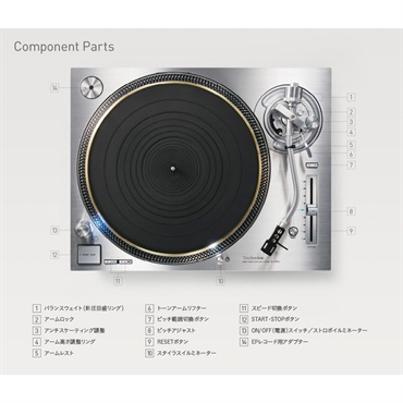 Technics SL-1200G-S 【ご購入方法 / 納期につきましてはお問い合わせください】 画像2