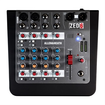 ALLEN&HEATH ZED-6 【6chアナログミキサー】(アレンアンドヒース) 画像2