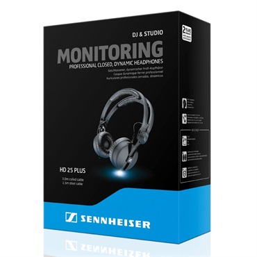 SENNHEISER HD25 PLUS (密閉型ヘッドフォン)(国内正規代理店取り扱い品・長期2年保証)(ゼンハイザー) 画像2