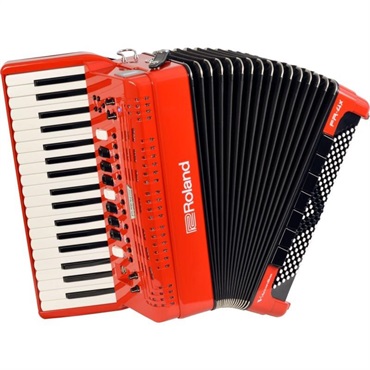 Roland (台数限定・純正リュック型ソフトケース付き)FR-4X RD レッド ローランド Vアコーディオン 電子 ピアノ式 37鍵盤 中型 画像1
