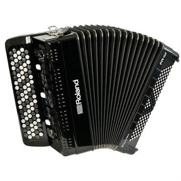 Roland (台数限定・純正リュック型ソフトケース付き) FR-4Xb BK ローランド ブラック Vアコーディオン 電子 クロマチックアコーディオン ボタン式 中型 画像1