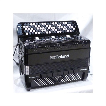 Roland (台数限定・純正リュック型ソフトケース付き) FR-4Xb BK ローランド ブラック Vアコーディオン 電子 クロマチックアコーディオン ボタン式 中型 画像2