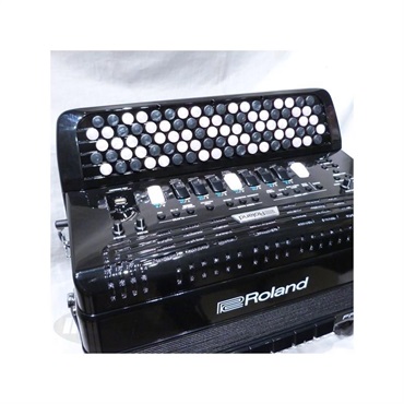 Roland (台数限定・純正リュック型ソフトケース付き) FR-4Xb BK ローランド ブラック Vアコーディオン 電子 クロマチックアコーディオン ボタン式 中型 画像6