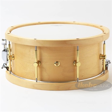CANOPUS MO-1465WH [MO Snare Drum 14×6.5 w/Wood Hoops / Natural Oil] 画像1