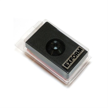 EXFORM プロDJ用EPアダプター 【EP-1DJ-BLK】【ドーナツ穴径φ37.5mm】 画像1