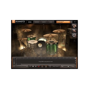 TOONTRACK 【トゥーントラックドラム系スーパーセール！】EZX BIG ROCK DRUMS(オンライン納品)(2時間以内に納品) 画像1