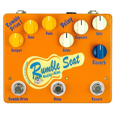 Analog Alien Rumble Seat （アナログ エイリアン オーバードライブ ディレイ リバーブ） 画像1