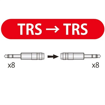 Oyaide PA-08 TRS V2(TRS-TRS)【3.0m】 画像2