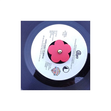 stokyo Plastic 45RPM Doughboy Adapters Black (1袋2個入り) (ドーナツ盤 EPアダプター) 画像2