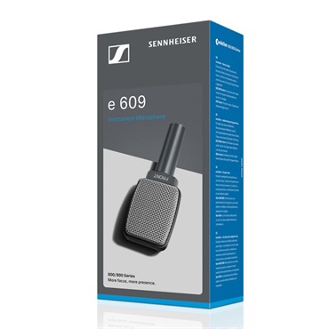 SENNHEISER E609 Silver(国内正規品・2年保証)(ゼンハイザー)(ギターアンプ・楽器用ダイナミックマイク)(スーパーカーディオイド) 画像2