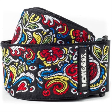 Dunlop (Jim Dunlop) 【夏のボーナスセール】 JH03 [Jimi Hendrix Love Drops Strap] 画像1