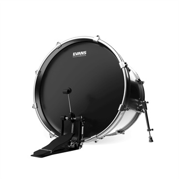EVANS BD22HBG [Hydraulic Black 22 / Bass Drum]【2ply ， 7.5mil + 6.5mil】【お取り寄せ品】 画像2
