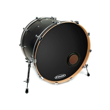 EVANS BD24REMAD [EMAD Resonant Black 24 / Bass Drum]【1ply ， 7.5mil】 画像1
