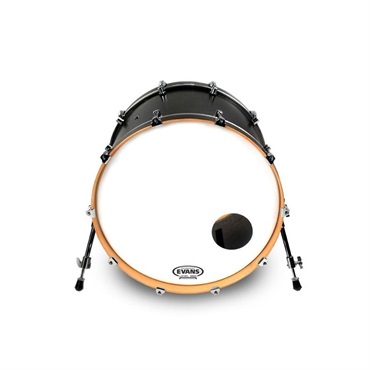 EVANS BD18RSW [EQ3 Resonant Smooth White 18 / Bass Drum]【1ply ， 7.5mil + 10mil ring】【お取り寄せ品】 画像1