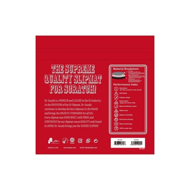 stokyo Dr.Suzuki slipmats - skratch 12 (スリップマット + スリップシート2枚組)【DSS-SK01】 画像2