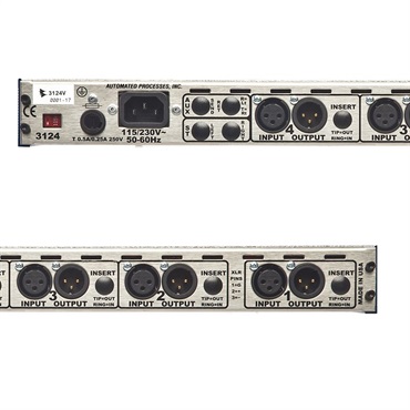 API 3124V (ディスクリート 4ch マイク/ラインプリアンプ/DI) 【お取り寄せ商品・納期3週間程】 画像3