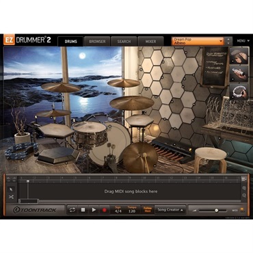 TOONTRACK 【トゥーントラックドラム系スーパーセール！】EZX DREAM POP(オンライン納品)(2時間以内に納品) 画像1