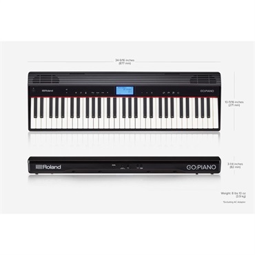 Roland GO:PIANO Entry Keyboard (GO-61P)+CB-GO61（専用キャリングケースセット） 画像7