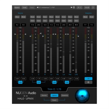 Nugen Audio Halo Upmix with 3D Immersive Extension(オンライン納品)(2時間以内に納品) 画像1