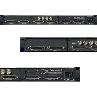 Lynx AURORA(n) 24 - TB3 (24チャンネル入出力モデル)(オーディオインターフェイス)(リンクス) 画像5