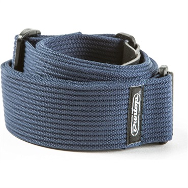 Dunlop (Jim Dunlop) 【生産完了モデル】 Ribbed Cotton Strap Navy Blue (D27-01NV) 画像1