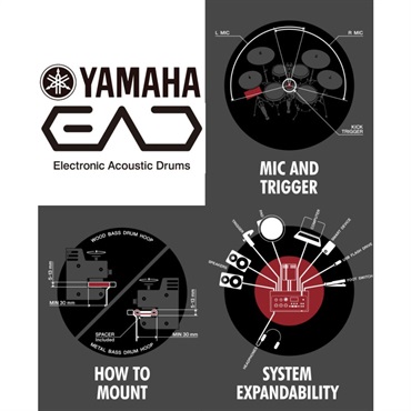 YAMAHA EAD10 [エレクトロニックアコースティックドラムモジュール] 画像7