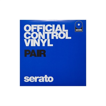 serato 7'' Official Serato Control Vinyl Blue 【7インチ盤2枚セット】 画像1