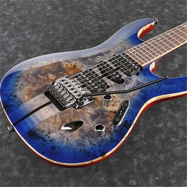 Ibanez Premium S1070PBZ-CLB (Cerulean Blue Burst) 画像1