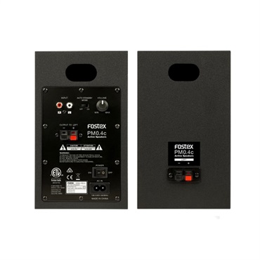 FOSTEX PM0.4c [Pair](Black)(フォステックス)(モニタースピーカー)(アクティブスピーカー) 画像1