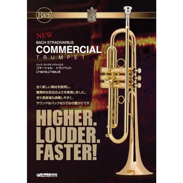 Bach バック / Commercial LT190L1B【Bb トランペット】【出荷前調整で安心】 画像1
