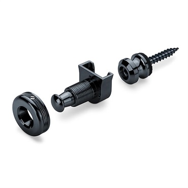 Schaller Strap Lock System S-Locks #14010401/Black-Chrome 画像1
