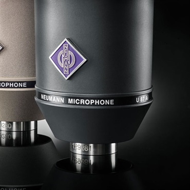 NEUMANN U87Ai mt Studio Set(マットブラック) (専用サスペンション・専用ケースセット)(国内正規品・3年保証)(ノイマン)(コンデンサーマイク) 画像4